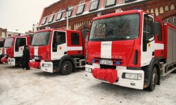 Trešdien Latvijas teritorijā dzēsti 17 ugunsgrēki