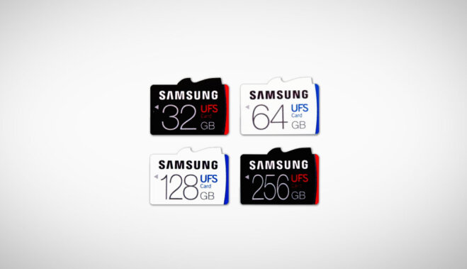 Samsung показала первые в мире'тонущие подлодки — карты памяти UFC меняющие microSD