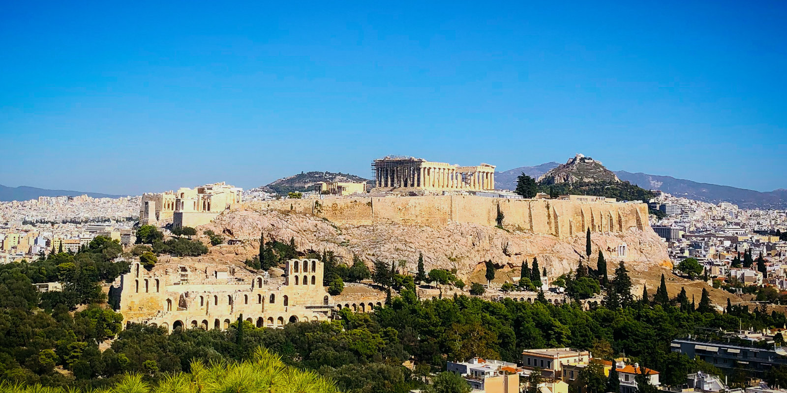'Jaunavas istaba' Atēnu virsotnē – Akropole