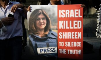 Izraēlas raidīts šāviens nogalina medija ‘Al Jazeera’ žurnālisti