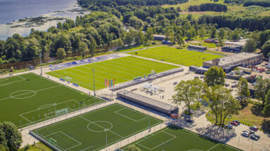 ФОТО: В Риге открылся крупнейший в Латвии частный спортивный комплекс