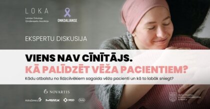 Kā labāk atbalstīt vēža pacientus?