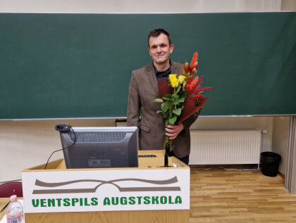 Par Ventspils Augstskolas rektoru ievēlēts profesors Andris Vaivads