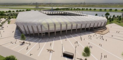 Lucavsala, 44 miljoni un lielas neskaidrības – Ļašenko cenšas sākt bīdīt futbola stadiona projektu