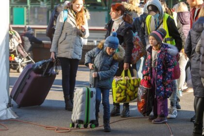 МВД: нового наплыва украинских беженцев в Латвию пока не наблюдается