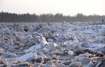 Izsludina oranžo brīdinājumu par augstu ūdens līmeni Pļaviņu ūdenskrātuvē