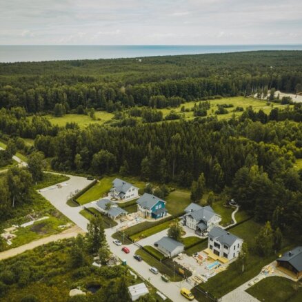 ФОТО: в Латвии появился первый поселок в финском стиле