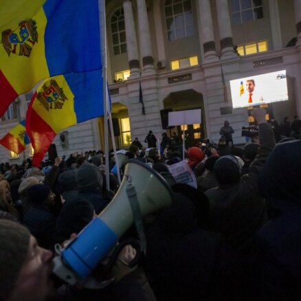 Faktu pārbaude: iedzīvotājus protestiem Moldovā mobilizē prokrieviskas partijas līderis