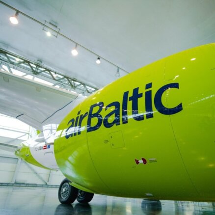 'airBaltic' saņēmusi vēl vienu jaunu 'Airbus' lidmašīnu