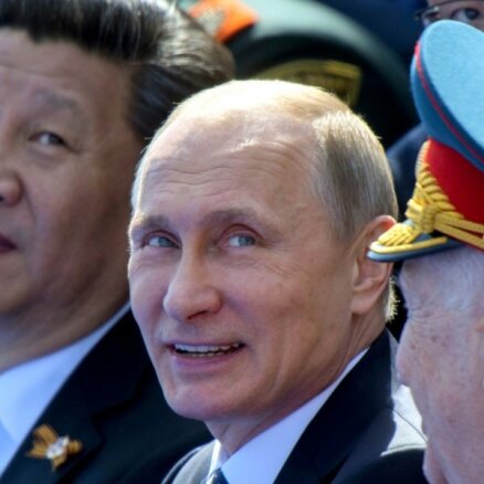 Ķīna varētu palielināt atbalstu Krievijai, novēro ASV