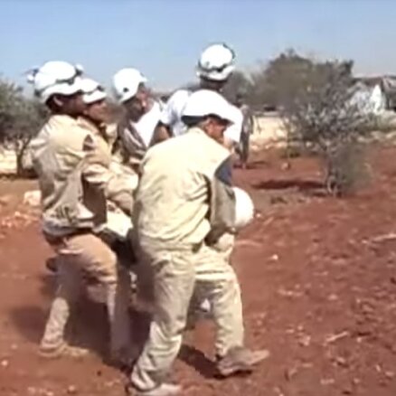 Video: Pēc uzlidojuma Sīrijā paveras šausmu skats