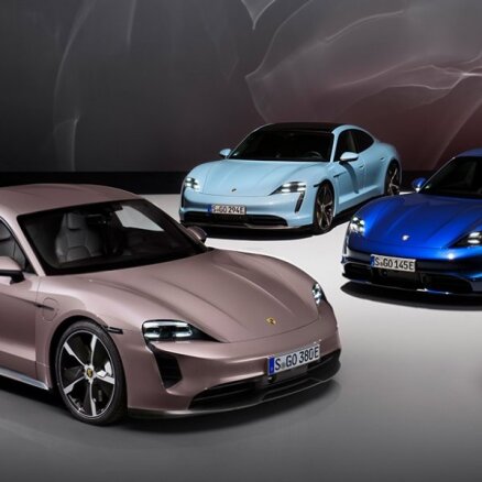 2030. gadā pilnībā elektrisko 'Porsche' īpatsvars pārsniegšot 80%