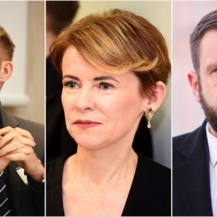 Uz 'KPV LV' ministru krēsliem izskata Golubevas, Eglīša un Vitenberga kandidatūras