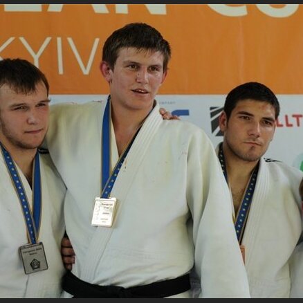 Artūrs Ņikiforenko izcīna bronzas medaļu džudo  junioru turnīrā Kijevā