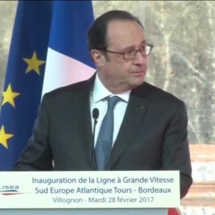 Во Франции снайпер устроил стрельбу во время речи Олланда