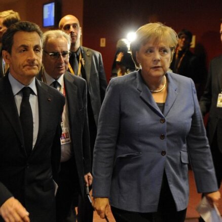 Pirms ES samita tiksies Vācijas, Francijas un ES augstākās amatpersonas
