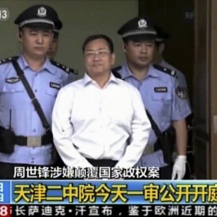 Ķīnā prominents cilvēktiesību advokāts notiesāts par valsts varas graušanu