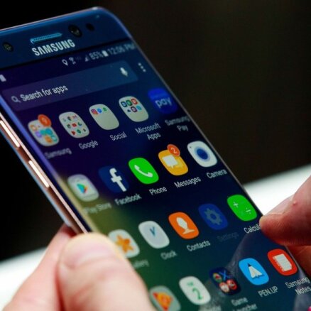 Aviokompānija SAS aizliedz reisu laikā izmantot 'Samsung's Galaxy Note 7'