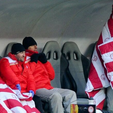 Fotoreportāža: futbols aukstumā Krievijā