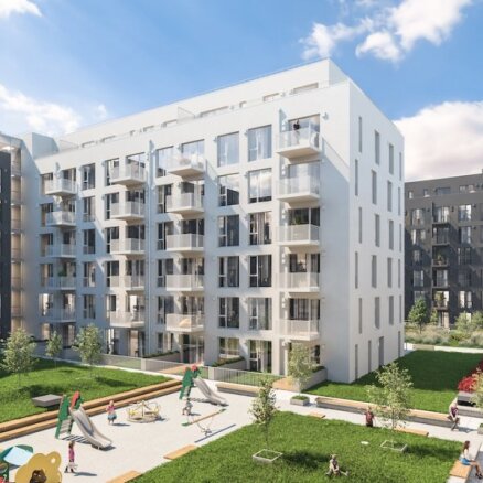 Uzsāk projekta 'Merks Viesturdārzs' otrās kārtas būvniecību