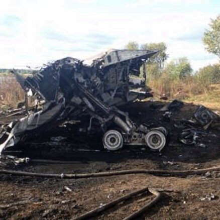 NVS aviācijas komiteja: avarējusī 'Lokomotiv ' lidmašīna bija tehniskā kārtībā