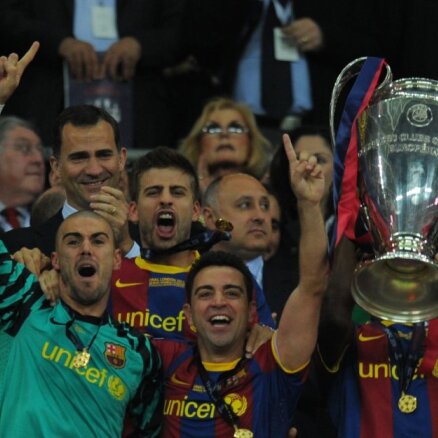 'Barcelona' ceturto reizi triumfē UEFA Čempionu  līgā