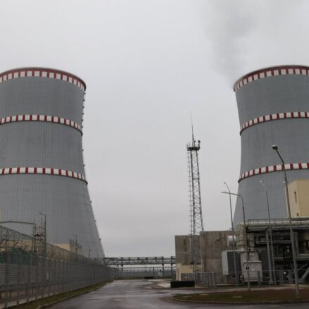 Baltkrievijas Enerģētikas ministrija paziņo par Astravjecas AES reaktora apturēšanu