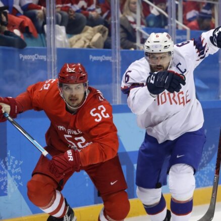 Российские хоккеисты разгромили норвежцев и впервые за 12 лет вышли в полуфинал Игр