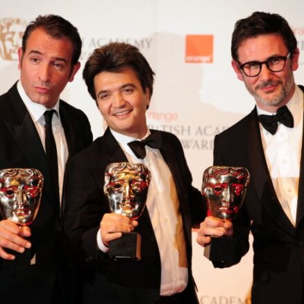 BAFTA ceremonijā turpinās filmas 'The Artist' triumfs