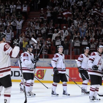 Latvijas hokeja izlase ‒ teju visvieglākā pasaules čempionātā