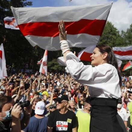 Светлана Тихановская объявила себя победителем выборов президента Беларуси