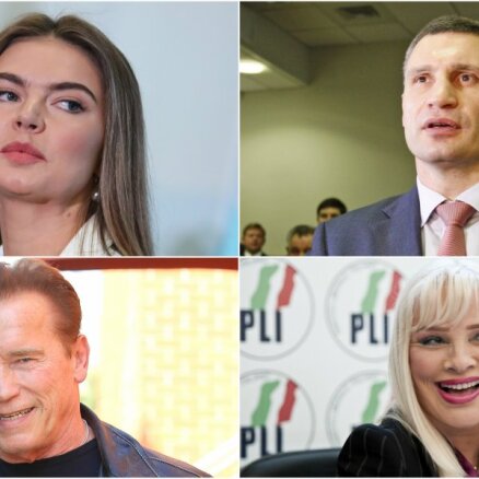 Aktieri, sportisti un pornozvaigzne: slavenības, kas pievērsušās politikai