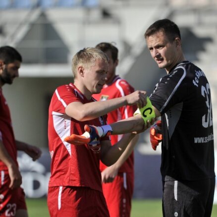 'Skonto' futbolisti ļoti svarīgā virslīgas mačā uzvar 'Jelgavu'