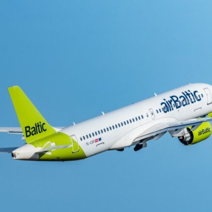 Šogad oktobrī 'airBaltic' pārvadājis būtiski vairāk pasažieru nekā pērn
