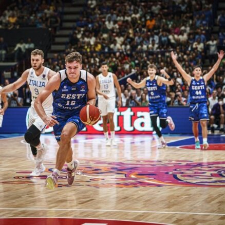 'Eurobasket 2022': Igaunijas basketbolisti pirmajā spēlē zaudē Itālijai