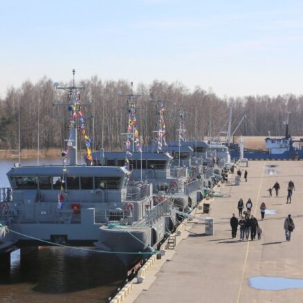 Pieci NATO karakuģi Latvijas teritoriālajos ūdeņos varētu ienākt maija sākumā