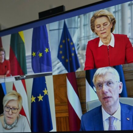 Baltijas premjeri aicina EK izveidot mehānismu Covid-19 vakcīnu saņemšanai pandēmijas visvairāk skartajām dalībvalstīm
