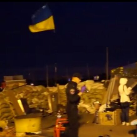 Odesā Ukrainas vienotības atbalstītāju kontrolpostenī iemesta granāta; septiņi cietušie