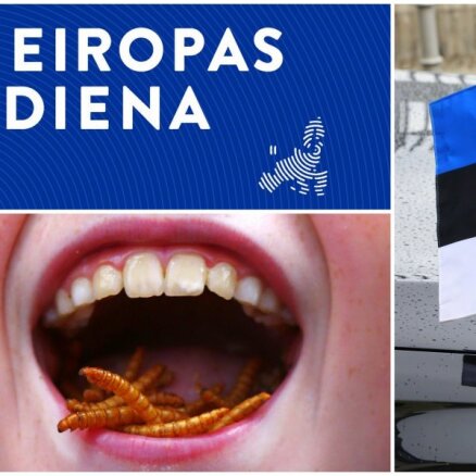 'Eiropas diena': Kukaiņi ēdienkartē un igauņu ES fondu tērēšanas modelis