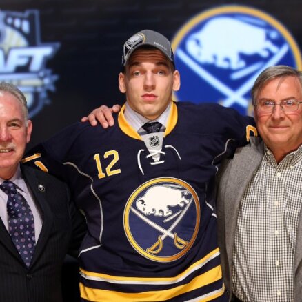 Girgensonu NHL draftā ar 14.numuru izvēlas Bufalo 'Sabres' komanda