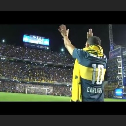 Uz Tevesa prezentāciju ierodas 50 tūkstoši 'Boca Juniors' fanu