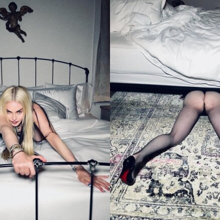 Leģendārā Madonna publisko varen savdabīgus foto