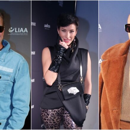 ФОТО: Открытие Рижской недели моды собрало самых стильных знаменитостей