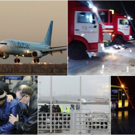 В Ростове-на-Дону при заходе на посадку разбился пассажирский Boeing-737; выживших нет (ОБНОВЛЕНО)