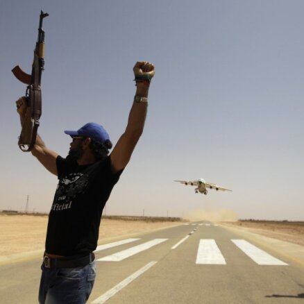 Ливия отметила годовщину восстания против Каддафи