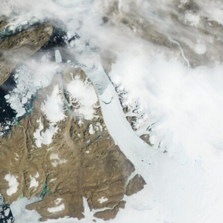 Arktikas ledāju platība sasniedz rekordzemu līmeni