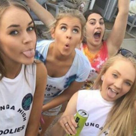 Foto: Kā dzer un plosās austrāliešu jaunieši