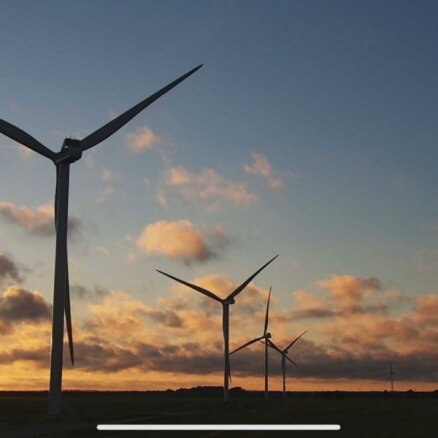 Mazinoties vēja elektrostaciju izstrādei, strauji pieaugusi elektroenerģijas cena