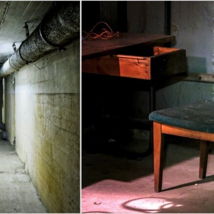 Foto: Rīgas stacijā likvidē slepenu atomkara bunkuru