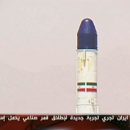 Irāna palaiž kosmosā satelītu